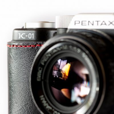 Pentax K-01 Leather Half Case